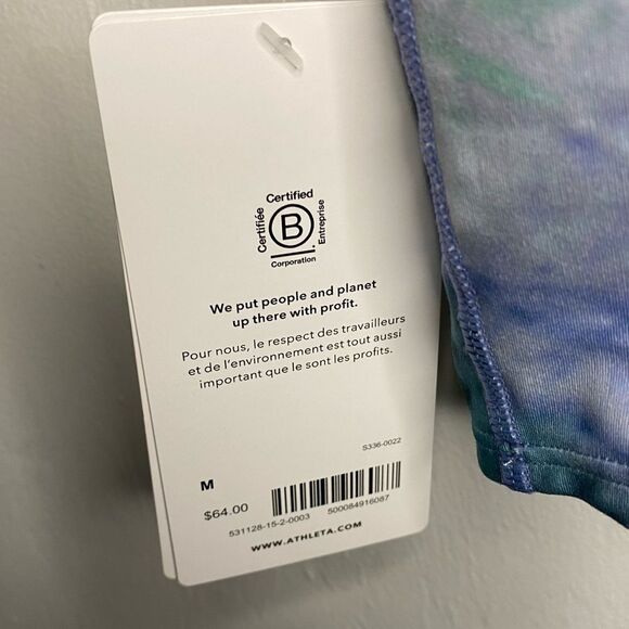 NWT Athleta Conscious Crop Bra D-DD - Picture 6 of 7